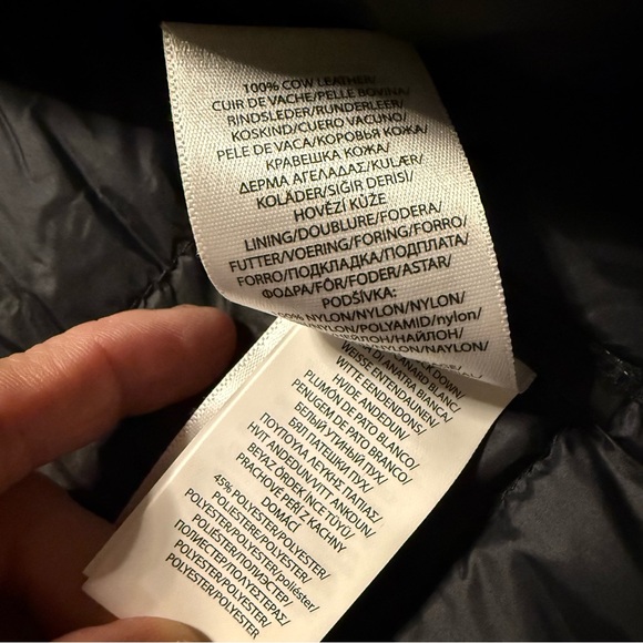 Polo Ralph Lauren Men’s Quilted Down Vest – Black – Size 3XB (Big & Tall) - Picture 10 of 17